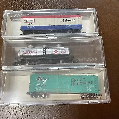 Lot Of (3) N Scale Life-Like Trains Great Northern Gulf Johnson Train Lot • $17.99