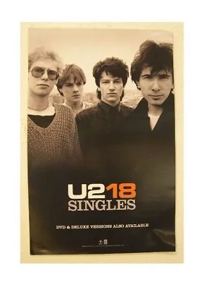 U2 Poster Early Band Shot U 2 The Singles Promo • $14.99