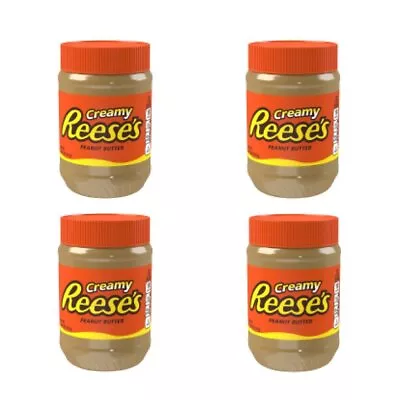 REESE'S Creamy Peanut Butter 18 Oz - Pack Of 4 • $22.28