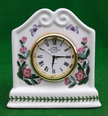 £8.99 • Buy Portmeirion Botanic Garden Miniature Quartz Clock.