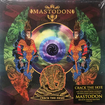 Mastodon - Crack The Skye LP Import Black Vinyl Album - SEALED NEW METAL RECORD • $29.99