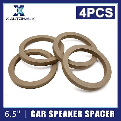 £11.56 • Buy 4pcs 6.5  Car Universal Speaker Spacer Mounting Spacer Ring Adapter Bracket