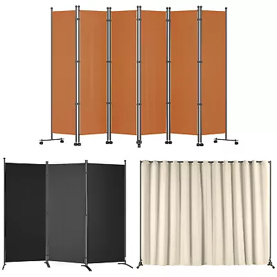 VEVOR Room Divider Portable Folding Privacy Screen Gray/White/Beige/Khaki/Black • $95.99