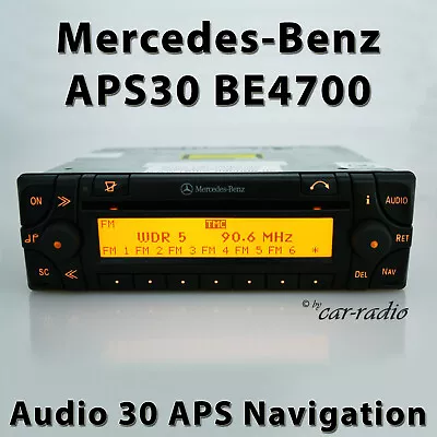 Genuine Mercedes BE4700 Radio Becker Audio 30 APS Navigation System A1688200826 • $301.89