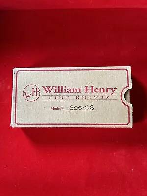 William Henry Knife • $135