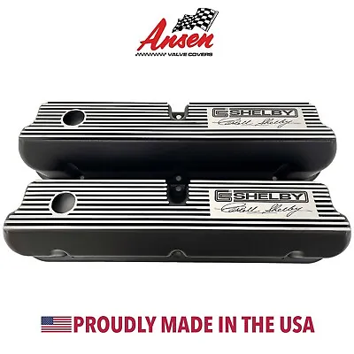 Ford Boss 289 302 351 Windsor Black SBF CS Shelby Signature Valve Covers • $249