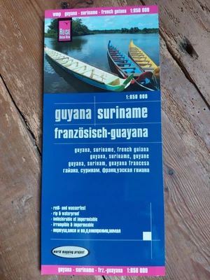 £3.50 • Buy World Mapping Project. Map Of Guyana & Others. 1:850 000. New & Unused