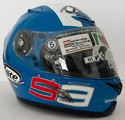 Jorge Lorenzo Hand Signed X-lite Captain America X-802 Helmet MotoGP Autograph • $1865.01