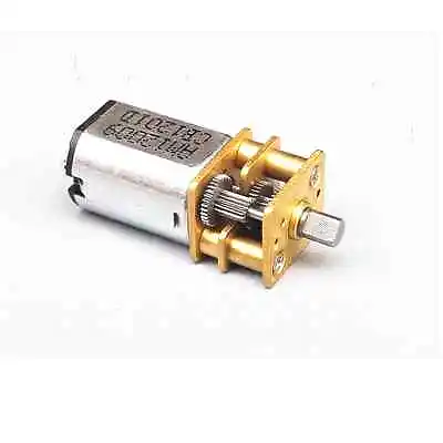1PCS DC 6V 30RPM Micro Speed Reduction Gear Motor With Metal Gearbox Wheel Shaft • $2.37