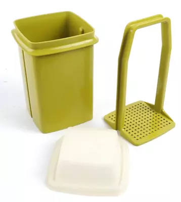 Vintage Tupperware Velveeta Block Cheese Keeper Container Holder USA 3Piece Set • $12.50