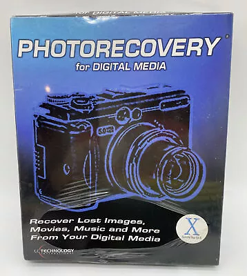 Photo Recovery For Digital Media Mac OS X RECOVER LOST IMAGES Movies Music NEW! • $25.52