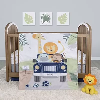  Off Road Adventure 4-Piece Baby Nursery Crib Bedding Set Includes Quilt  • $93.81
