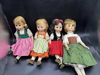 Vintage Madame Alexander Dolls Sound Of Music Large Size 60's Lot Of 4 • $82