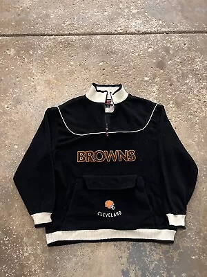 Vintage Cleveland Browns Fleece Jacket Size XXL • $24.99