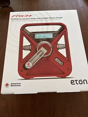 Eton FRX 3+ • American Red Cross • All Purpose Weather Radio + Phone Charger • $20