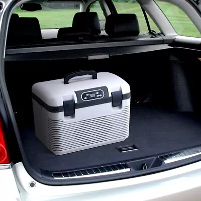 19L Mini Portable Fridge Tabletop Electric Cooler&Warm Car Camping Ice Box DC/AC • £99.95