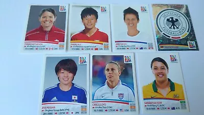 Panini Womens World Cup Canada 2015 Football Stickers (pick Your Sticker) • £0.99