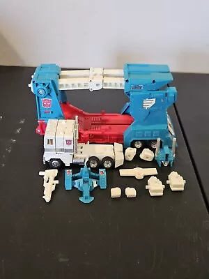 Transformers G1 Autobot Ultra Magnus 1986 Near Complete • $74.99