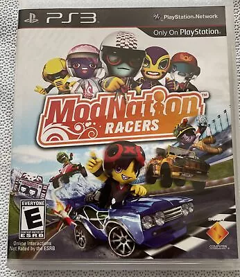 Sony Playstation 3 PS3 ModNation Mod Nation Racers - Complete In Box • $7.50