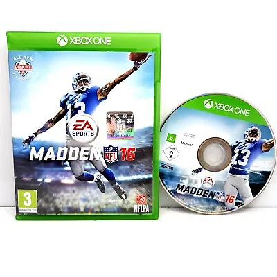 Madden NFL 16 - Microsoft Xbox One Game - Tested & Working • $9.90