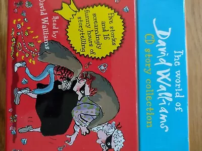 The World Of David Walliams CD Story Collection - 14 CDs 5 Stories Audio Box Set • £5