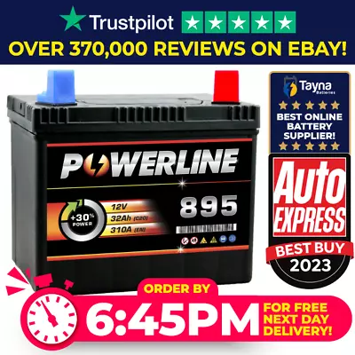  Powerline 895 CXT U1R Lawnmower Battery MINI TRACTOR MOWER RIDE ON LAWN  • £40.97