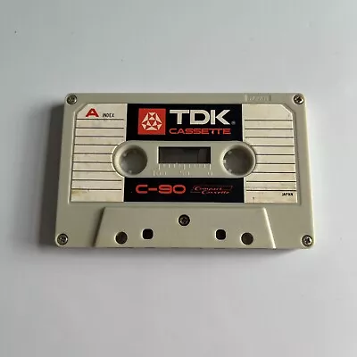 (used) Tdk  Sd     C-90  1968   Type I    Blank Cassette Tape (1) • £9.99