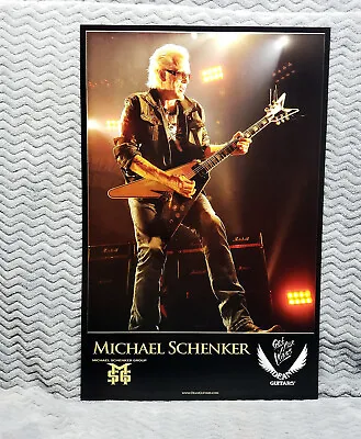 UFO *Michael Schenker* Dean Guitars Promo Poster MSG • $6
