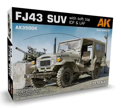 Ak Interactive 1/35 FJ43 Toyota LAND CRUISER Soft Top Plastic Model Kit #AK35004 • $54.99