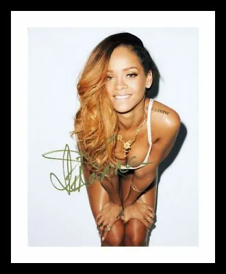 £19.99 • Buy Rihanna Autograph Signed & Framed Photo 10