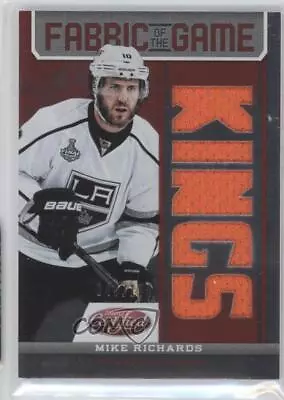 2012-13 Certified Fabric Of The Game Mirror Red Team Die-Cut /150 Mike Richards • $11.74