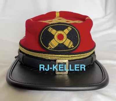 US American Civil War Confederate Artillery Field Grade Officers Hat Cap Kepi • $39.97