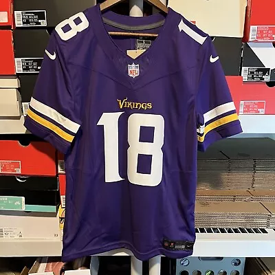 Nike Justin Jefferson Minnesota Vikings Vapor FUSE Limited Jersey Size S Small • $109