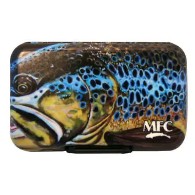 Montana Fly Company Mfc Udesen's Montana Brown Poly Fly Box Featuring Slit Foam • $28