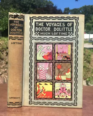 1941 THE VOYAGES OF DOCTOR DOLITTLE Hugh Lofting 1ST ED - 24TH PRINTING • $18