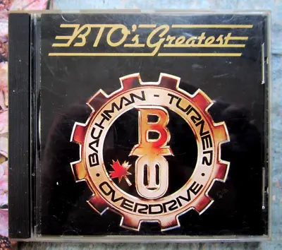 CD BACHMAN-TURNER OVERDRIVE - BTO's Greatest Sauber Gepflegt V Privat • £5.11
