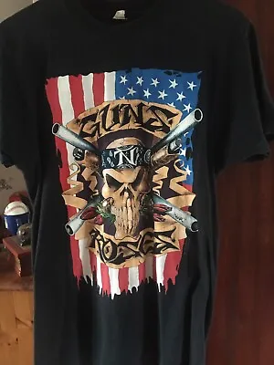 Vintage Guns N Roses T Shirt Tour 91 -92 Large Good Condition • £69.99