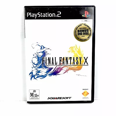 Final Fantasy X (PS2) [PAL] - + Bonus Dvd • $23.90