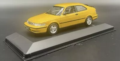 Minichamps 1/43 Saab 9-3 Coupe Yellow 430170820 • $50.99