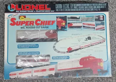 LIONEL 6-11739 O Scale Santa Fe Super Chief O27 Gauge Diesel Passenger Train Set • $228.95