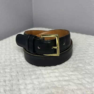 Coach Mens Black Glove-Tanned Cowhide Leather Belt Size 40   • $21.80