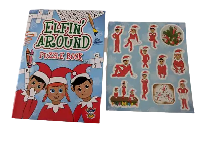 £5.99 • Buy 12 X Christmas Stickers & 12 Puzzle Books Party Bag Fillers Teachers Class Gift