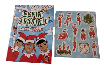 £5.99 • Buy 12 X Christmas Stickers & 12 Puzzle Books Party Bag Fillers Teachers Class Gift
