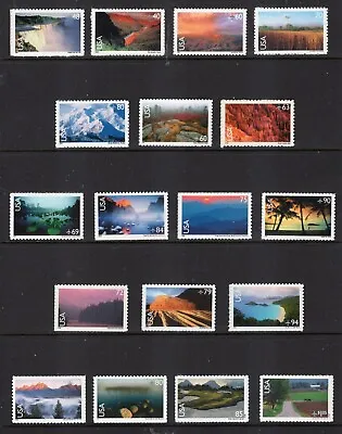 US AIRMAIL AIR 1999 2012 C133-50 SCENIC NATURE AMERICA AIRS -Free USA Shipping • $30.88