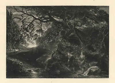 £98.40 • Buy Samuel Palmer 1889  The Brothers Under The Vine 
