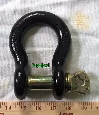 7/8  SHACKLE- CLEVIS With Screw Pin 6 1/2 Ton 13000# WLL Rigging Farm Shop • $21.85