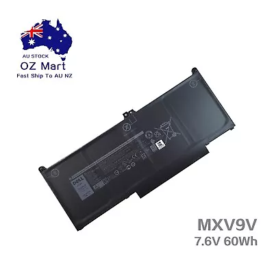 Genuine MXV9V Battery For Latitude 5300 5310 7300 7400 P97G P99G P100G 7.6V 60Wh • $81.70