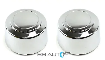 New 94-08 Ford F250 F350 Van E150 E250 E350 Chrome Rear Wheel Center Caps Pair • $104.95