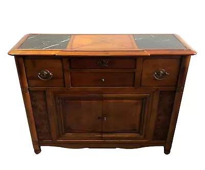 £102.99 • Buy French Style Creation Sideboard Teak Elm Panels Secret Panels VGC