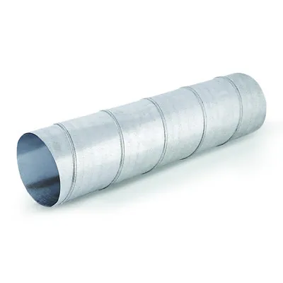 Galvanized Steel Spiral Ducting 1.0m - Hydroponics Ventilation Extractor Fan • £50.99
